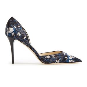 Jimmy Choo Addison D’Orsay Floral Pump